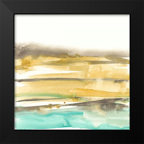 Mountains to Sea III Black Modern Wood Framed Art Print by Goldberger, Jennifer