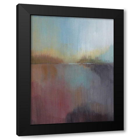 Canyon Mist I Black Modern Wood Framed Art Print with Double Matting by Jerry, Alison
