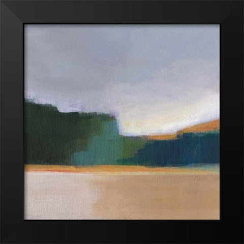 Solitude I Black Modern Wood Framed Art Print by Jerry, Alison