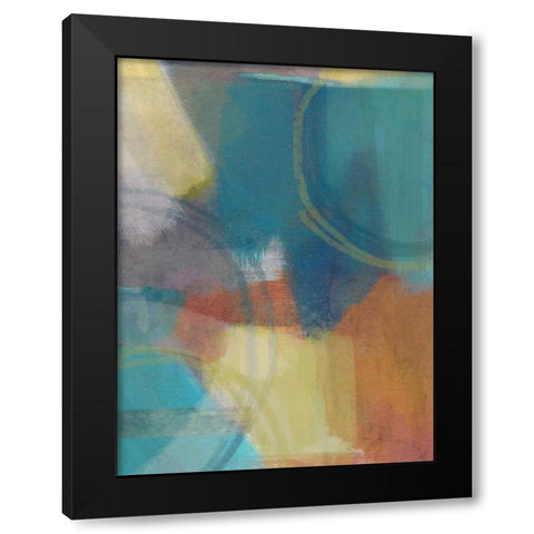 East Wind II Black Modern Wood Framed Art Print with Double Matting by Jerry, Alison