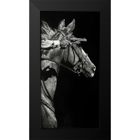 Getaway Vehicle II Black Modern Wood Framed Art Print by Chapman, Julie T.