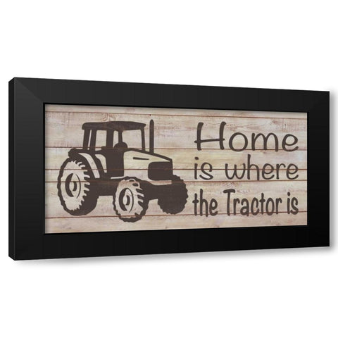 Home and Farm IV Black Modern Wood Framed Art Print by Saunders, Alonzo