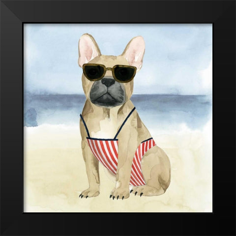 Hot Dog I Black Modern Wood Framed Art Print by Popp, Grace