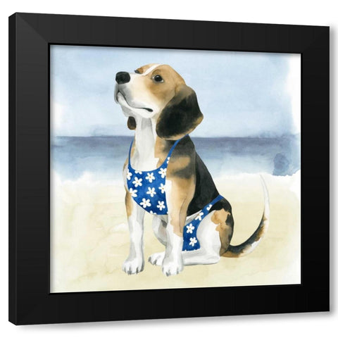Hot Dog II Black Modern Wood Framed Art Print with Double Matting by Popp, Grace