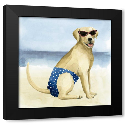 Hot Dog III Black Modern Wood Framed Art Print by Popp, Grace