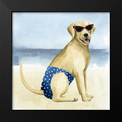 Hot Dog III Black Modern Wood Framed Art Print by Popp, Grace