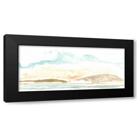 Daybreak at Sea II Black Modern Wood Framed Art Print with Double Matting by Vess, June Erica