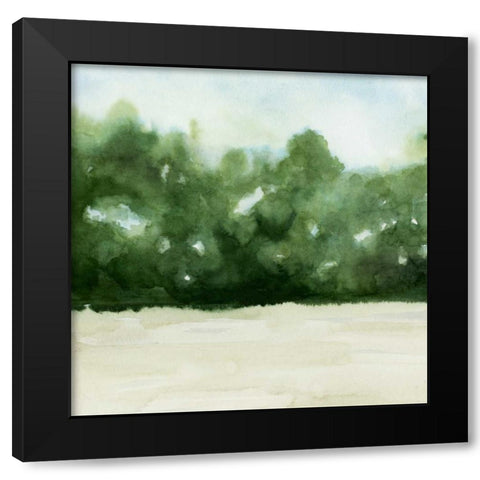 Loose Landscape I Black Modern Wood Framed Art Print by Popp, Grace