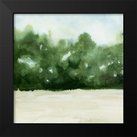 Loose Landscape I Black Modern Wood Framed Art Print by Popp, Grace