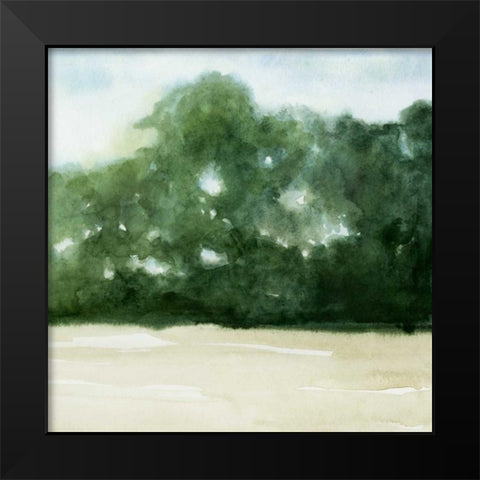 Loose Landscape II Black Modern Wood Framed Art Print by Popp, Grace