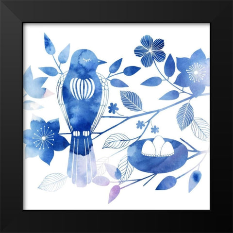 Avian Twilight III Black Modern Wood Framed Art Print by Popp, Grace