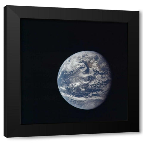 Space Photography II Black Modern Wood Framed Art Print by Unknown
