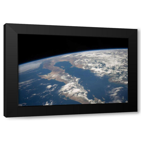 Space Photography XI Black Modern Wood Framed Art Print with Double Matting by Unknown