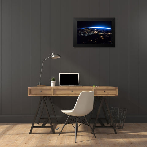 Space Photography XII Black Modern Wood Framed Art Print by Unknown