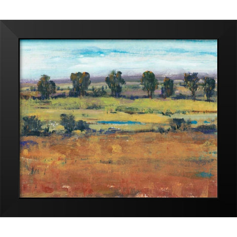 Planting Time II Black Modern Wood Framed Art Print by OToole, Tim