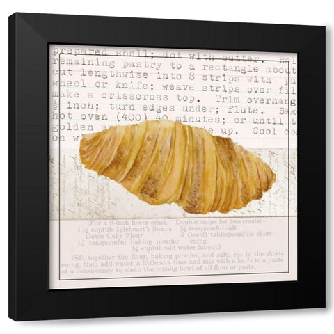 Sweet Tooth Pastries III Black Modern Wood Framed Art Print with Double Matting by Wang, Melissa
