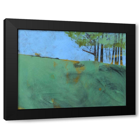 Token Trees Three Black Modern Wood Framed Art Print with Double Matting by Bailey, Paul