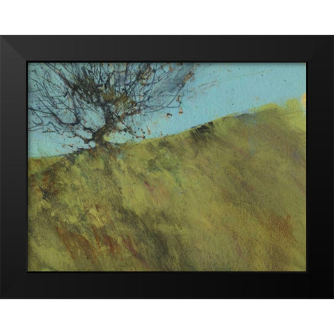 Gilfach Hawthorn Black Modern Wood Framed Art Print by Bailey, Paul