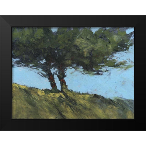 Hawthorne Duo Black Modern Wood Framed Art Print by Bailey, Paul