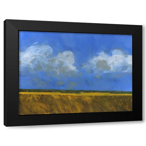 Warm Autumn Black Modern Wood Framed Art Print by Bailey, Paul