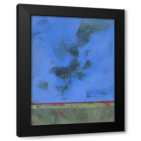 Twilight Over Red Marsh Black Modern Wood Framed Art Print by Bailey, Paul