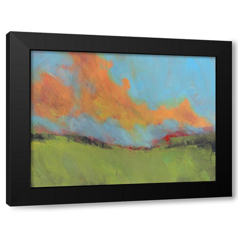 Last of Light Black Modern Wood Framed Art Print by Bailey, Paul