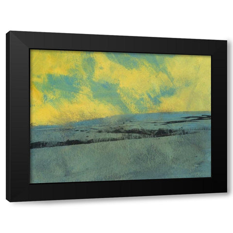 Pale Morning Light Black Modern Wood Framed Art Print by Bailey, Paul