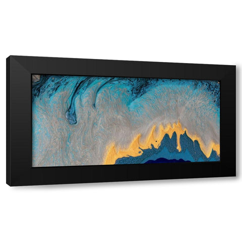 Kahuna Black Modern Wood Framed Art Print by Ludwig, Alicia