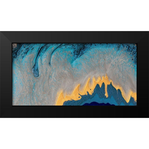 Kahuna Black Modern Wood Framed Art Print by Ludwig, Alicia