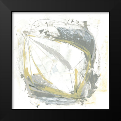 Neutral Diadem II Black Modern Wood Framed Art Print by Vess, June Erica