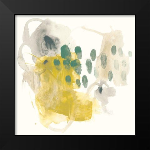 Apex Formula I Black Modern Wood Framed Art Print by Vess, June Erica