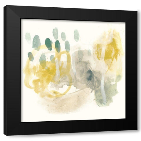 Apex Formula II Black Modern Wood Framed Art Print by Vess, June Erica