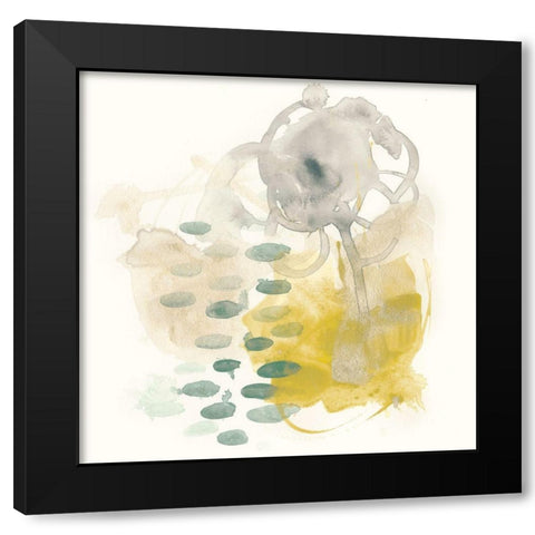 Apex Formula III Black Modern Wood Framed Art Print by Vess, June Erica