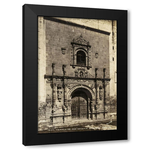 Old Mexico I Black Modern Wood Framed Art Print by Unknown