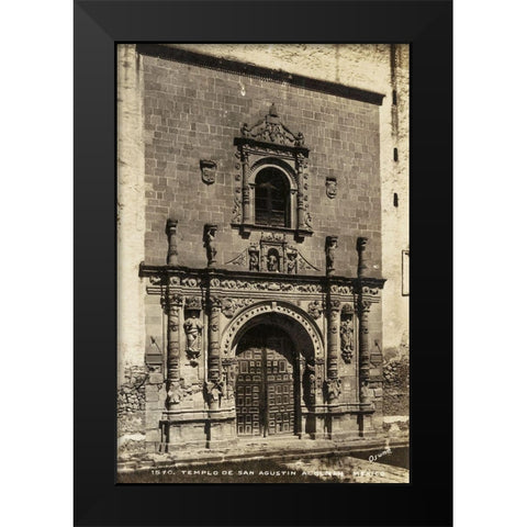 Old Mexico I Black Modern Wood Framed Art Print by Unknown