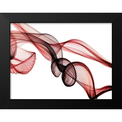 Invisible World II Black Modern Wood Framed Art Print by Orlov, Irena