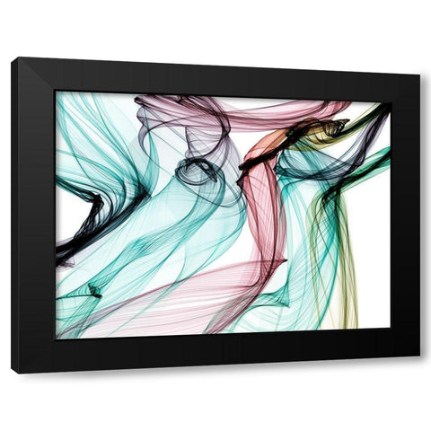 Invisible World V Black Modern Wood Framed Art Print with Double Matting by Orlov, Irena