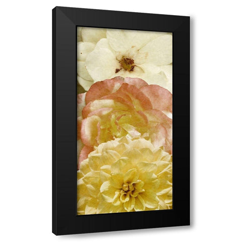 Beautiful Triad II Black Modern Wood Framed Art Print with Double Matting by Saunders, Alonzo