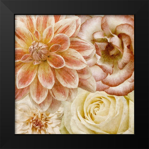 Beautiful Quartet II Black Modern Wood Framed Art Print by Saunders, Alonzo