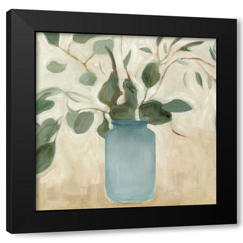 Neutral Arrangement IV Black Modern Wood Framed Art Print with Double Matting by Scarvey, Emma