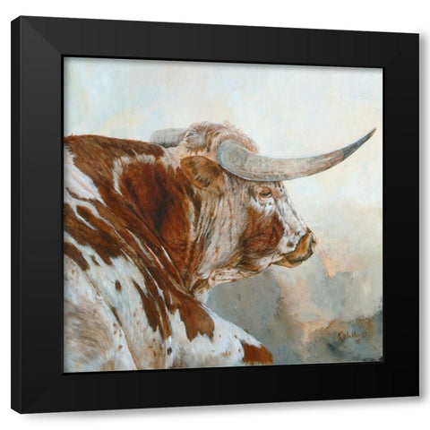 Peaceful Easy Feeling Black Modern Wood Framed Art Print by Winkler, Kathy