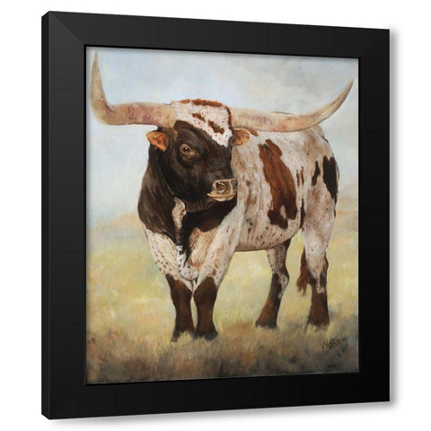 Big Daddy I Black Modern Wood Framed Art Print by Winkler, Kathy