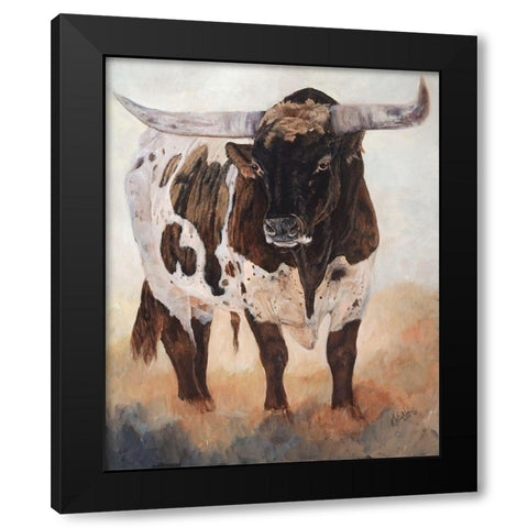 Big Daddy II Black Modern Wood Framed Art Print by Winkler, Kathy