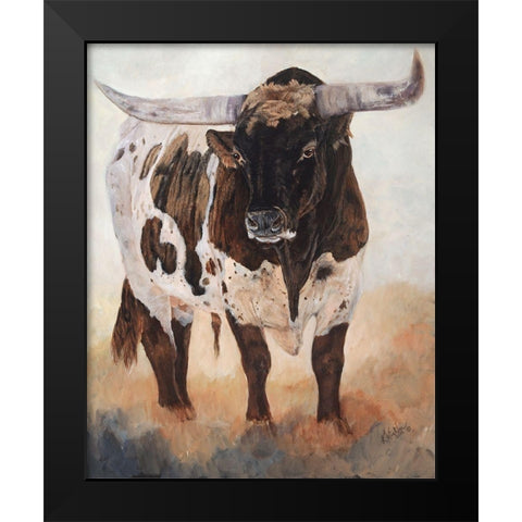 Big Daddy II Black Modern Wood Framed Art Print by Winkler, Kathy