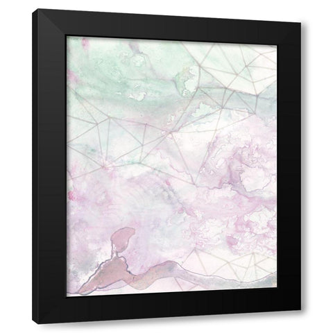 Centauri I Black Modern Wood Framed Art Print with Double Matting by Stramel, Renee W.