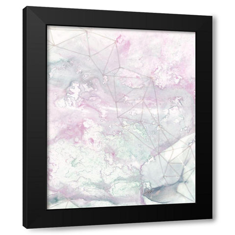 Centauri II Black Modern Wood Framed Art Print by Stramel, Renee W.