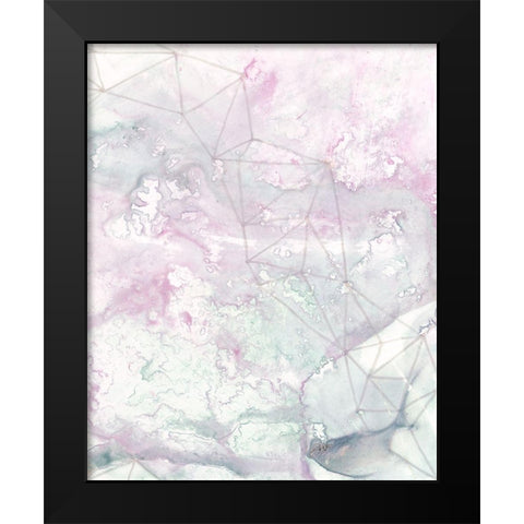 Centauri II Black Modern Wood Framed Art Print by Stramel, Renee W.