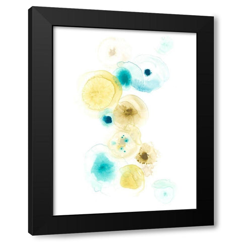Petri I Black Modern Wood Framed Art Print by Vess, June Erica