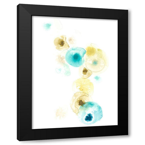 Petri IV Black Modern Wood Framed Art Print by Vess, June Erica