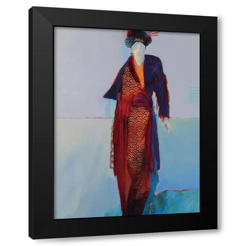 Timeless Moment II Black Modern Wood Framed Art Print by Foregard, Larry